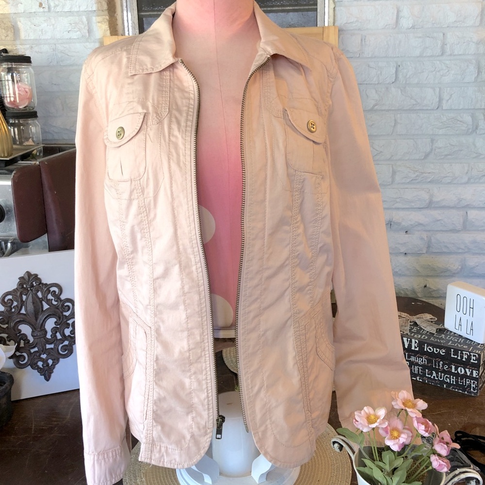 Chico’s Canvas Light Weight Jacket